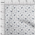 thumbnail image 2 of oneOone Cotton Poplin Dark Blue Fabric Flamingo Sewing Craft Projects Fabric Prints By Yard 42 Inch Wide, 2 of 4
