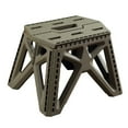 thumbnail image 2 of Camping Folding Stool Compact Ultralight Chair for Picnic Backpacking Hiking Gray, 2 of 10