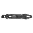 thumbnail image 4 of RC Chassis Battery Bracket Kit, Improve Performance Load Reduction RC Car Chassis Plate Kit Easy To Install Carbon Fiber  For 1: 10 Drift Car Black,Silver SSG, 4 of 8