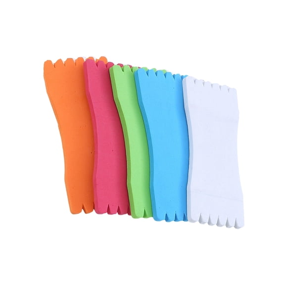 5Pcs Leader Line Storage Holder Fishing Line Winding Board Spool Fishing Line Board Snelled Hook Keeper (Random Color)