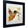thumbnail image 2 of Trademark Fine Art "Hummingbird Brocade III" Canvas Art by Color Bakery White Matte, Black Frame, 2 of 4