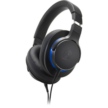 Audio-Technica ATH-MSR7bBK Over-Ear High-Resolution Headphones, (Audio Technica Ath Anc7b Best Price)