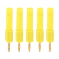 thumbnail image 1 of 5Pcs Convert Banana Plug Strong Connectivity  Conductivity 2mm To 4mm Conversion Banana Plug PA Brass 30Vac-60Vdc Inverters/ Ships/ Automobiles/ Computers/ Game Consoles, 1 of 8