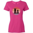 thumbnail image 3 of Inktastic Chess Player Gift Retro Women's T-Shirt, 3 of 5