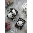 thumbnail image 6 of A&B Home Set of 4 Distressed White Metal Bell Hanging Ornaments 8.5" x 8.5" x 10", 6 of 8