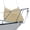 Beige, variant on SavvyCraft Waterproof Jib Bag, Heavy Duty 600D Jib Sail Staybag, UV Protection Weather-Resistant Sailboat Headsail Bag, Large 25" dia x 36" top x 46" bottom, Blue
