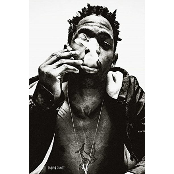 Travis Scott Poster 24x36 Inches Walmart Com Walmart Com