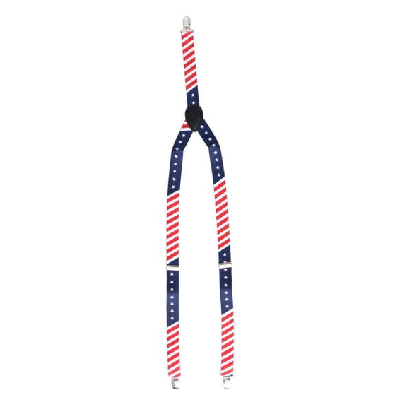 SILENRADAWN 1Pack Elastic Suspenders for Men in Multi Colors Suitable for Jeans and Trousers Comfortable and Stylish