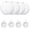 4 Pack White, variant on Android Air Tracker 4 Pack, Bluetooth Tracker Tags, Work with Google Find My Device App (Android Only), Smart Tags for Luggage, Wallet, Vehicles, Keys (Not for iOS)