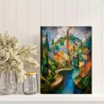 thumbnail image 2 of Qisvanset 12x16 Inch Mountain Trail Landscape Canvas Print Wall Art, 2 of 5