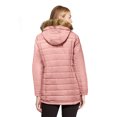 thumbnail image 2 of Hat and Beyond Womens Puffer Jacket Cold Control Mid-Length with Detachable Hood, 2 of 6