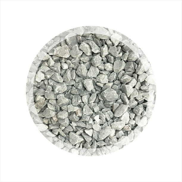 Piedra Decorativa - Ideal para macetas, Jardines, decoración Smart Garden Granulometría Grande, Grey Quarry