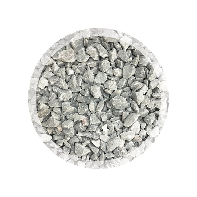 Piedra Decorativa - Ideal para macetas, Jardines, decoración Smart Garden Granulometría Grande, Grey Quarry