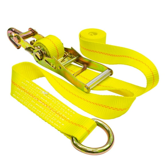 2in x 12' Side Mount Wheel Net with D-Ring and J Hook Ends