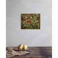 thumbnail image 6 of Drsoum Framed Poppy Flower Canvas Wall Art Home Decor 11x14in Vintage Classical Floral Scenic Prints Room Decor for Rustic Bathroom Bedroom Living Room, 6 of 7
