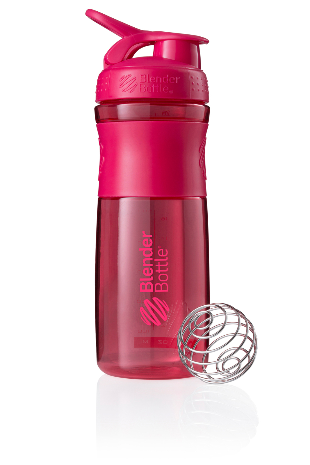 BlenderBottle 28oz SportMixer Tritan Grip Shaker Cup Pink