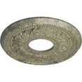 thumbnail image 3 of Ekena Millwork 11 3/8"OD x 3 5/8"ID x 7/8"P Palmetto Ceiling Medallion (Fits Canopies up to 4 1/2"), Hand-Painted Castle Stone Crackle, 3 of 7