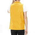 thumbnail image 6 of BXINGOHAI Men's Lightweight Softshell Vest Casual Full Zip Sleeveless Jacket for Golf Travel Hiking Running 2025 Today Sales Yellow,XL, 6 of 7