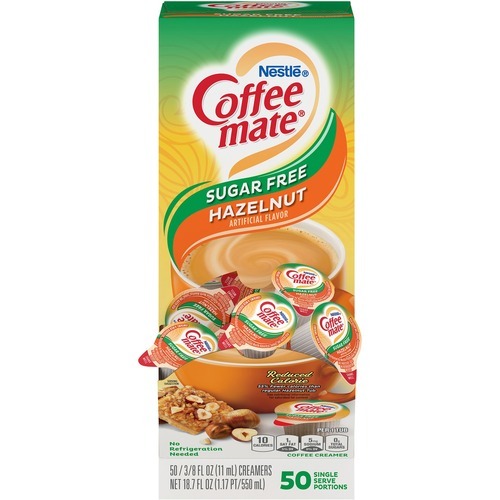 Coffee mate Sugar Free Hazelnut Creamer Hazelnut Flavor 0.38 fl oz