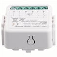 thumbnail image 3 of Zigbee Interrupteur Lumière Variateur de Rideau Module Intelligent MINI C04 Contrôle Brise-Rideau Interrupteur Module Zéro Feu Interrupteur Intelligent, 1x Interrupteur Zigbee 1x Manuel d'Instructions en Anglais, 3 of 8