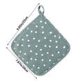 thumbnail image 3 of Xihbxyly Tapete Aislante para Ollas, Diseño Acolchado Resistente Al Calor, Agarre Antideslizante, Protección para Encimeras de Cocina, Multiusos para Platos y Ollas Calientes, Lavable a Máquina, Tama, 3 of 6