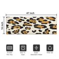 thumbnail image 5 of Beige and Black Of Leopard Print Door Rugs,Washable Non Slip Door Mats Indoor,Decorative Door Mats,Entry Mat Indoor for Entrance,Bedroom,Kitchen,Bathroom,16"x47", 5 of 6