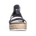 thumbnail image 2 of Steve Madden Kimmie Espadrille Wedge Sandals, Black, 2 of 6