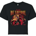 thumbnail image 3 of Marvel Deadpool - Lady Deadpool - Juniors Cropped Graphic T-Shirt, 3 of 5