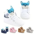 thumbnail image 4 of Otqutp Baby Flat Sole Shoes Boots for Toddler Girls Baby Shoes Warm Cotton Boots Non Slip Breathable Fashion Boots for 0 to 12 Months, 4 of 4