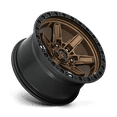 thumbnail image 2 of Fuel D699 Kicker 18X9 6X139.7 1Et 106.1Cb Matte Bronze Black Bead Ring Wheel, 2 of 3