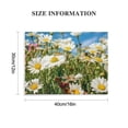 thumbnail image 3 of JEUXUS Daisy Pictures Canvas Wall Art For Living room Prints Poster Printing、Bedroom、Office 、Decorations, 3 of 6