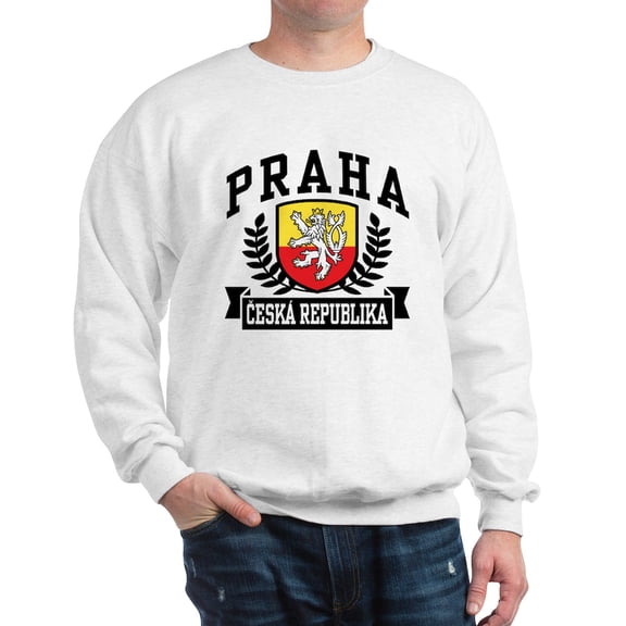 CafePress - Praha Ceska Republika Sweatshirt - Crew Neck Sweatshirt