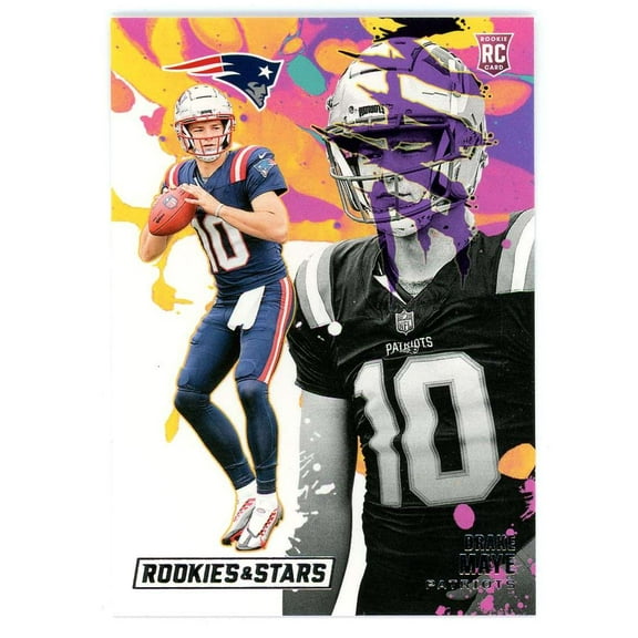 NFL 2024 Panini Rookies & Stars Football Rookie Exclusive Drake Maye RE-DME (Rookie)