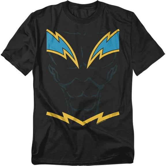 JLA T-Shirt Black Lightning Unisex Graphic Tee For Men & Women