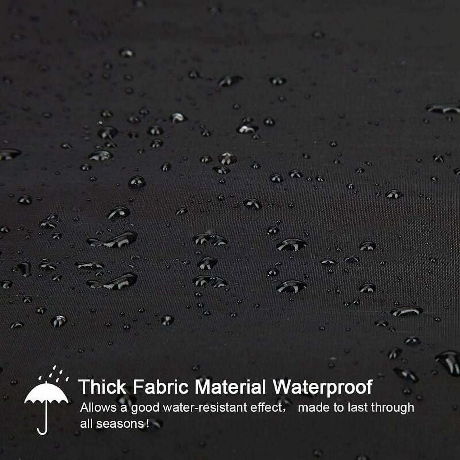 Waterproof Outdoor Coffee Table Cover, Elastic Hem Cord Patio Furniture Cover With Durable Protection, Designed To Keep Your Furniture Safe From Sun Water Or Dust
