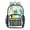 Yellow Pineapple Pattern, variant on Iauyy Clear Backpack Heavy Duty PVC Transparent Backpack for College Workplace, Spring Floral Patterns