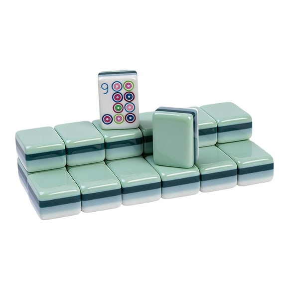 CNV Elegant Four-Layer Acrylic American Mahjong Tile Set, Professional 166-Tile Strategy Game for NMJL Enthusiasts