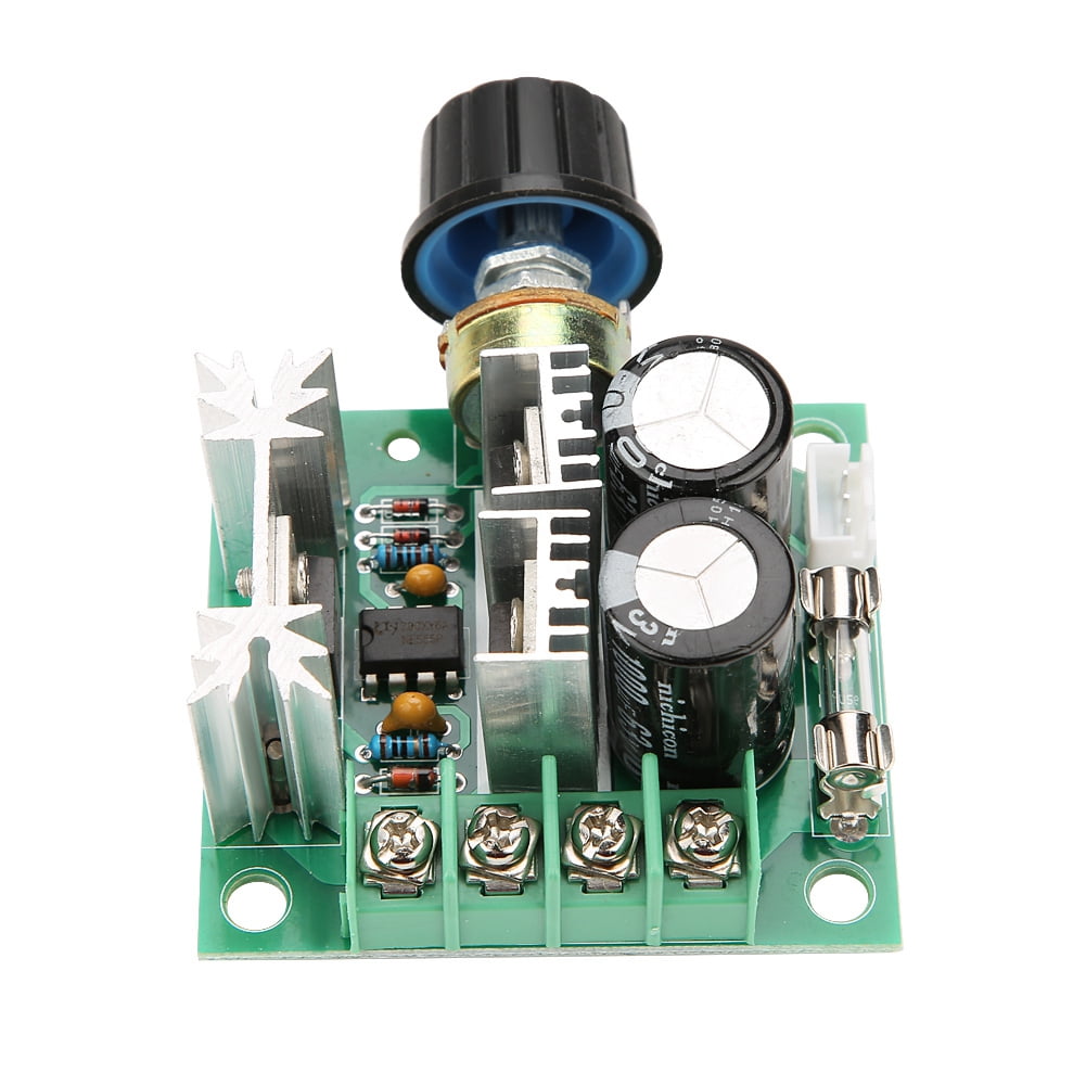 Mgaxyff 12v 40v 10a Pwm Dc Motor Governor Stepless Variable Speed Switch Module Motor Governor Pwm Motor Governor Walmart Com