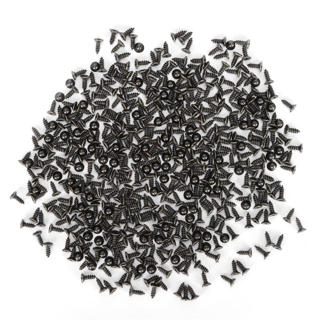 Tornillos, Tornillos Surtidos Organizador De Tornillos 500 Piezas Tornillo Autoperforante Tornillo De Madera Para Puertas Para Ventanas Para Barandillas Para Muebles Cergrey 2x6