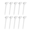 thumbnail image 1 of 10PCS 10 Degree Golf Tees Golf 10 Degree Tee for Training On-Course Golf Accessories Ball Tees for Parks Golf Course Courtyard White 10pcs, 1 of 6