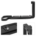 thumbnail image 1 of L Shaped Quick Release Plate,Full Metal L Bracket Vertical Board Cold Shoe Holder Handle Grip Hand Handheld With 39mm Standard AS Interface For  -RP Camera, 1 of 8
