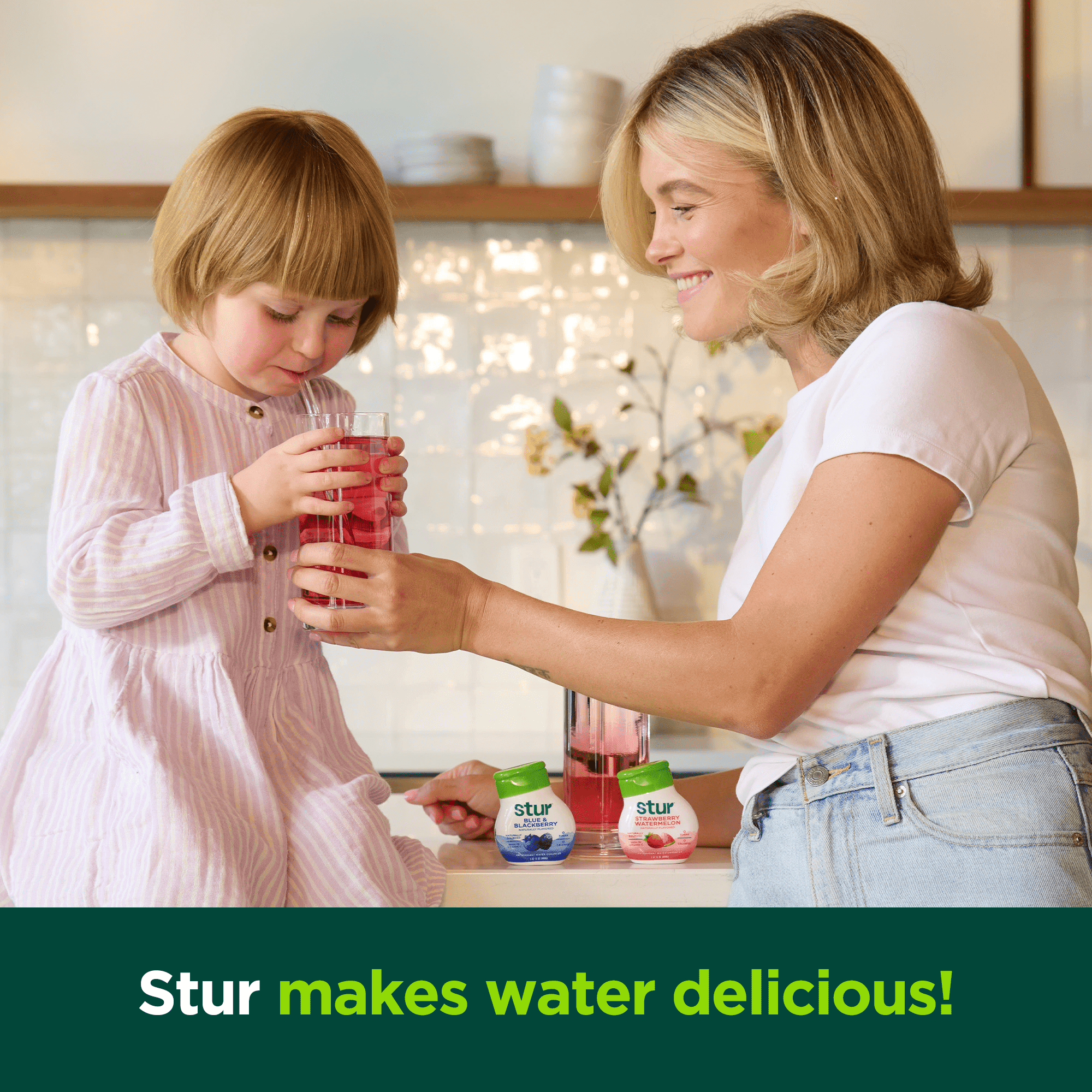 Stur - Grape, Liquid Water Enhancer Drink Mix, 1.62 fl oz Bottle (10 Pack)