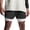A-BK2332, variant on XIAONU Men's Heather Sweat Shorts Elastic Drawstring Waist Side Pockets Relaxed Fit Casual Bottoms