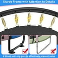 thumbnail image 2 of CITYLE 600LBS Trampoline for Toddlers 5.5FT 66'' Indoor Mini Trampoline for Kids with Enclosure, Basketball Hoop, Swing, Adjustable Bar, Small Toddler Trampoline Gifts for Boys & Girls, 2 of 8