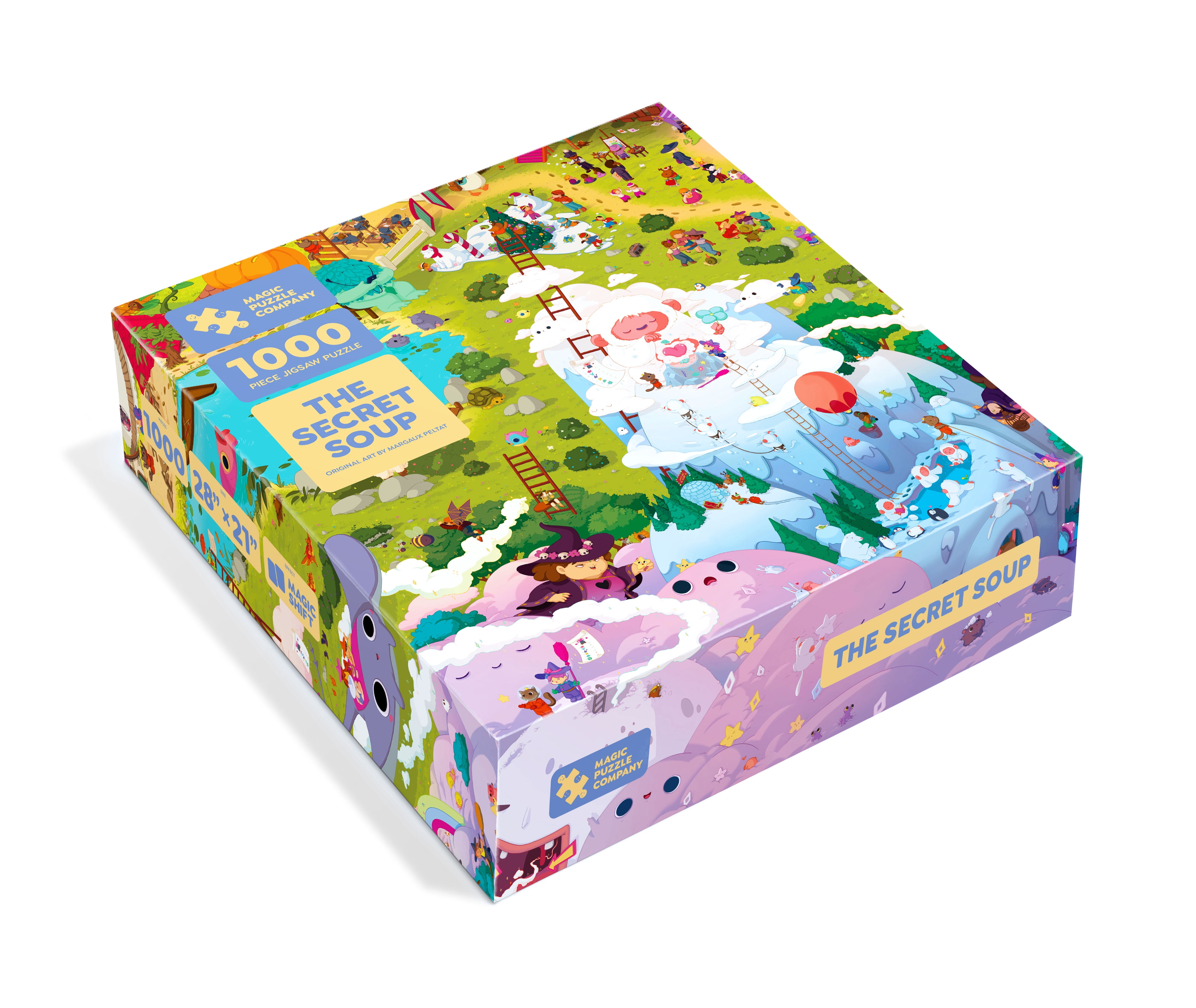 The Puzzled Patron • 1000-Piece Jigsaw Puzzle from The Magic