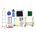 thumbnail image 1 of Kit completo de línea floja de obstáculos Kit de guerrero de cuerda apretada Accesorios Equipo de barras de para entrenamiento, 1 of 7