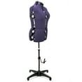thumbnail image 3 of GEX Purple Female Fabric Adjustable Mannequin Dress Form for Sewing Women's Mannequin Body Torso with Stand Medium, 3 of 4