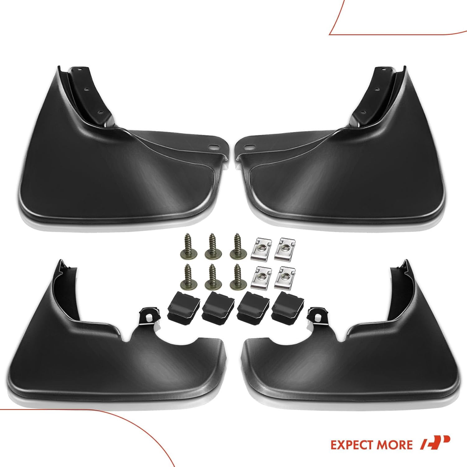 A-Premium Mud Flaps Splash Guards Compatible with Ford Explorer 2019-2021 Front and Rear 4-PC Set