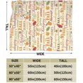 thumbnail image 3 of Thanksgiving Pumpkin Throw Blanket, Cute Autumn Leaf Blanket for Adults, Soft Comfortable Pumpkins Fleece Carpet Blanket for Sofa Bed Couch, 3 of 6