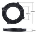 Madol 3/4 Inch Standard Garden Hose Rubber Washer Gasket with Self